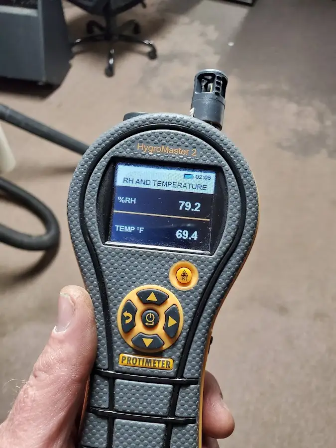 Moisture meter humidity assessment for Fire & Smoke Damage Restoration in Lower Macungie